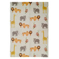OLIVIA ROCCO Animal Print Rug Safari Non Slip Soft Durable Floor Rug for Living Room